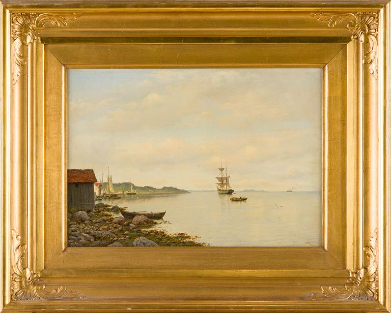 Oscar Kleineh Evening in the Harbour.