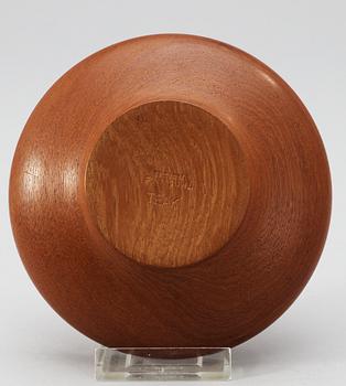 A Finn Juhl teak bowl by Kay Bojesen Denmark.