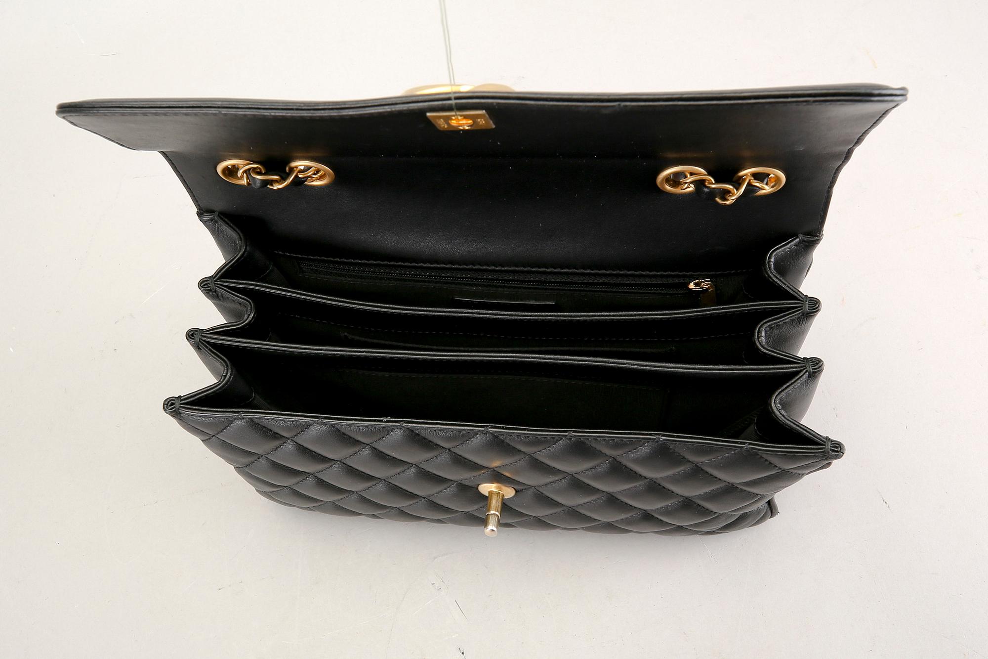 A Chanel flap bag 2018.
