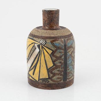 Mari Simmulson, a vase and two dishes, Upsala-Ekeby.