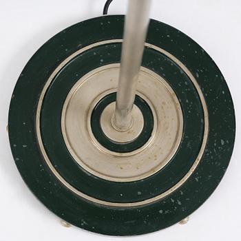 Harald Notini, a floor lamp, Arvid Böhlmarks Lampfabrik, Stockholm, 1930s.