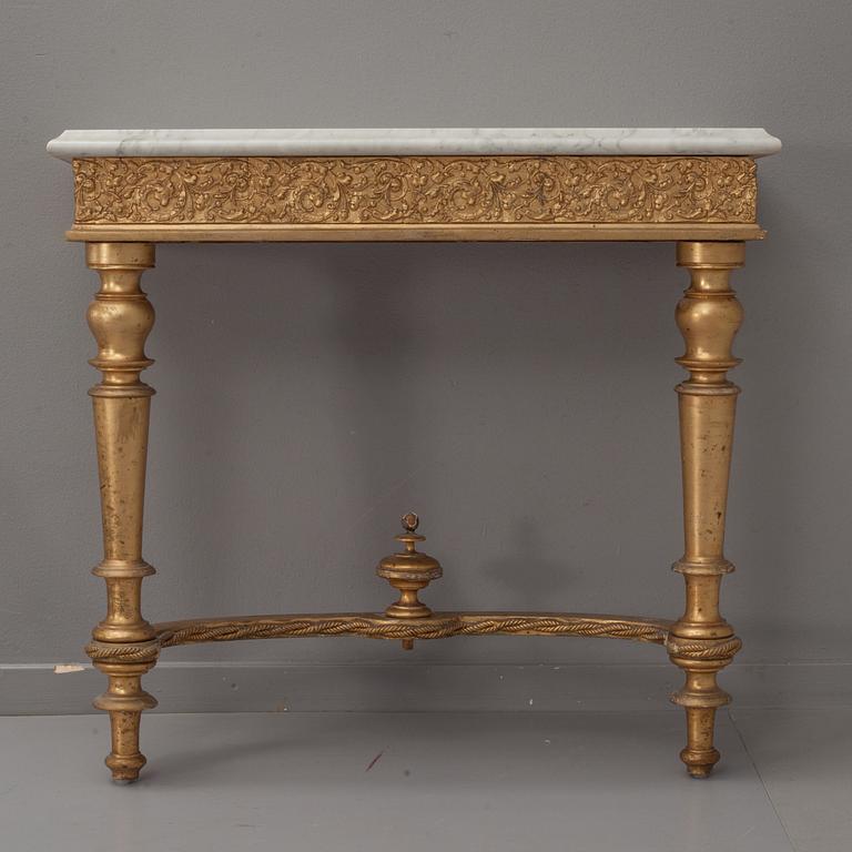 KONSOLBORD, 1800-talets andra hälft.