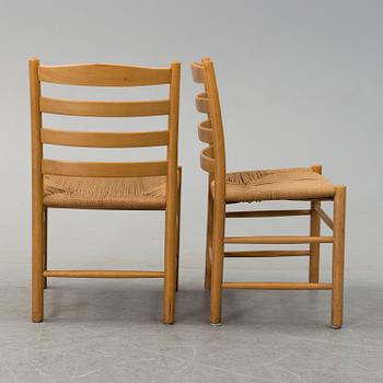 A set of six chairs by Gemla Diö.