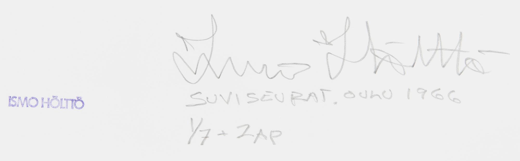 Ismo Hölttö, "Sommarmötet, Uleåborg 1966".