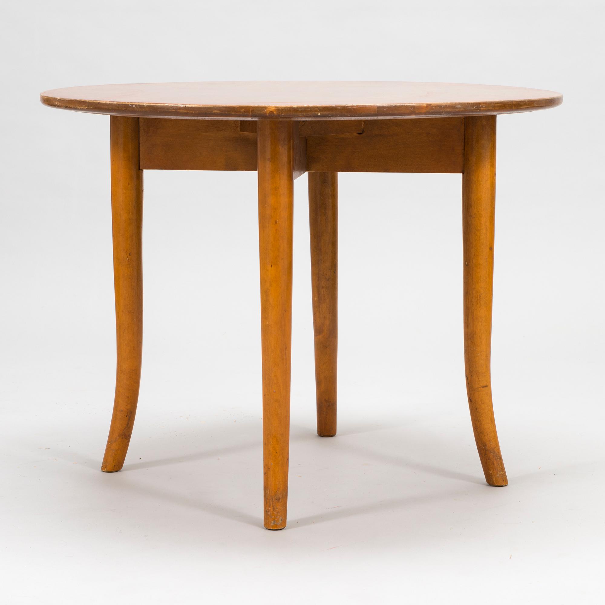 GUNNEL NYMAN, bord, Oy Boman Ab, 1930-talets slut.