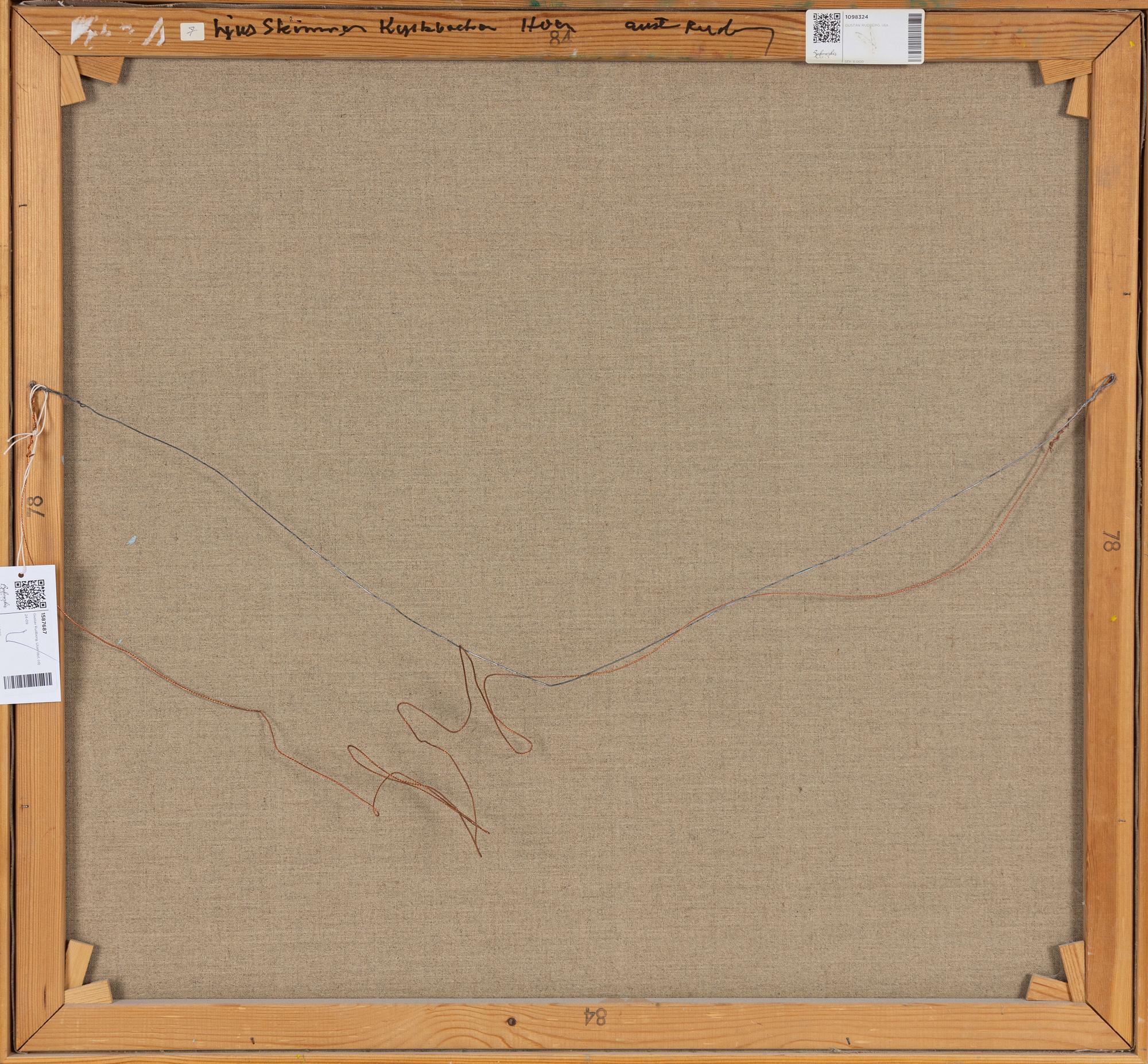 Gustav Rudberg, "Ljusskimmer, Kyrkbacken, Hven".