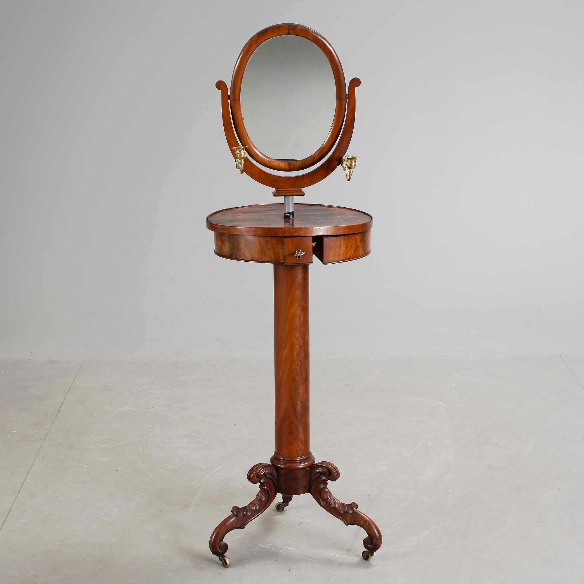 RAKSPEGEL, senempire, 1800-talets mitt.