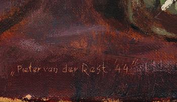 PIETER VAN DER REST, tillskriven, olja på duk, signerad och daterad -44.