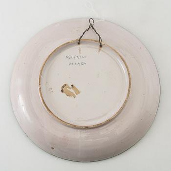 Dish, Molaroni Pesaro, Italy, 20th century.