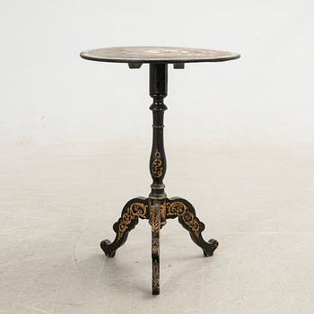 Folding table, second half of the 19th century.