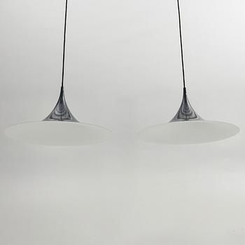 Bonderup & Thorup, ceiling lamps, a pair, "Semi pendant", Gubi, Denmark.
