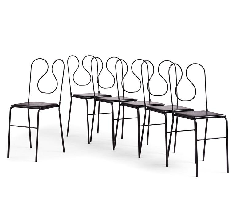 Jonas Bohlin, a set of 6 'Liv' chairs, Jonas Bohlin Design AB, Stockholm, post 1997.