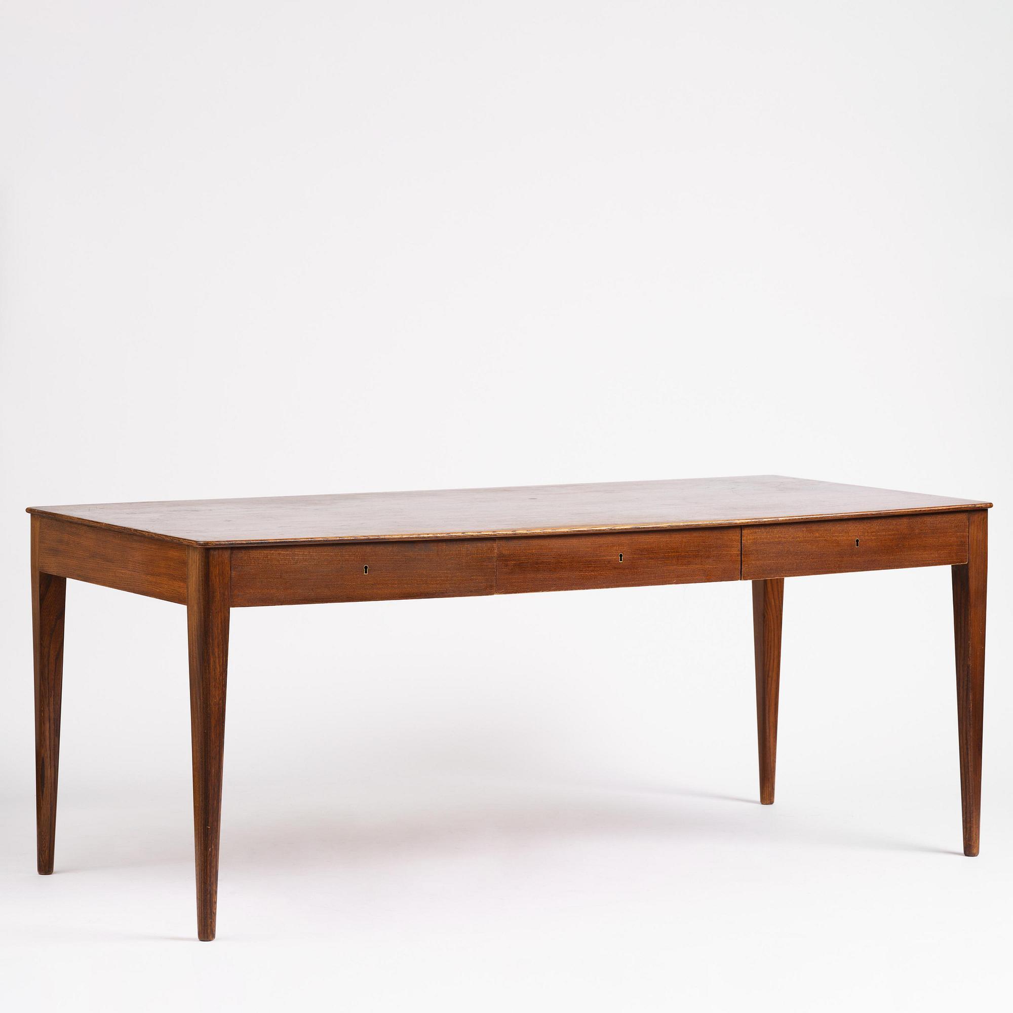 Josef Frank, Desk, model B 646, Firma Svenskt Tenn, mid-20th century.