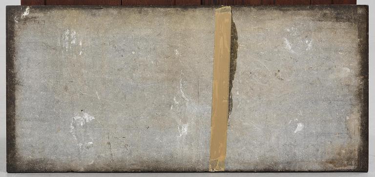 A French Empire mahogany commode, early 19th century.