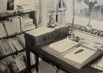 Margareta Köhler, a modernist desk for Futurum, Stockholm 1938.