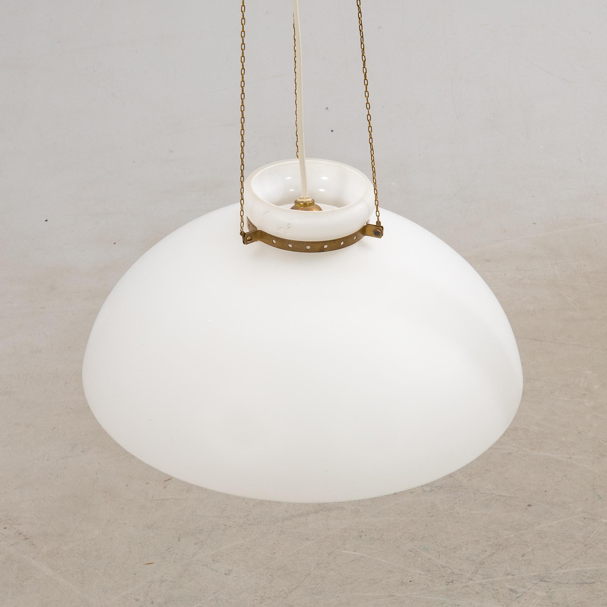 Alf Svensson, Ceiling lamp, "T-16", Bergboms, 1950s.