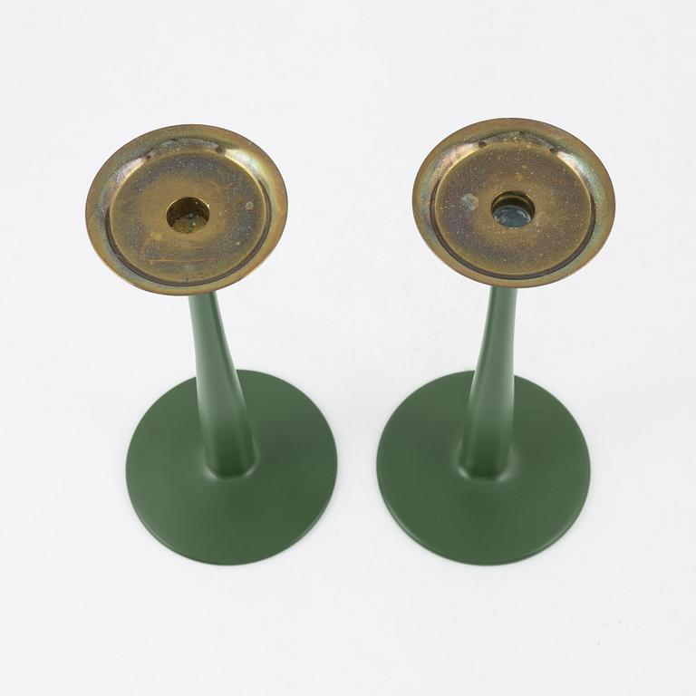 Josef Frank, a pair of candlesticks, Svenskt Tenn, Sweden.