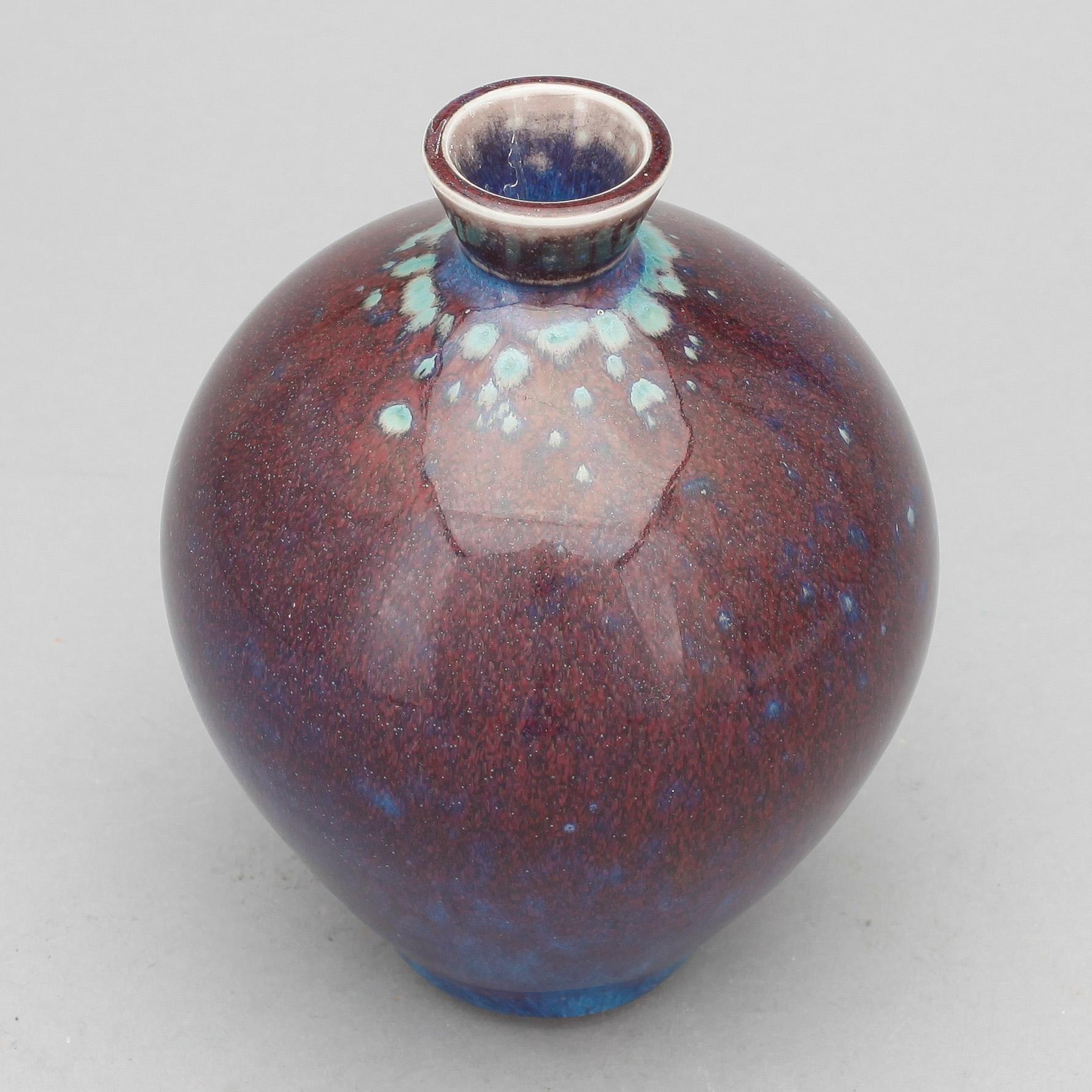 VAS, stengods, Berndt Friberg, Gustavsberg studio, 1974.