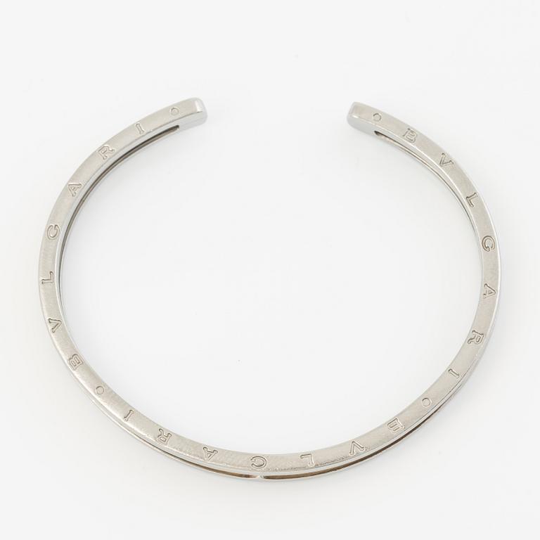 Bulgari bracelet 18K gold and steel "B. Zero".