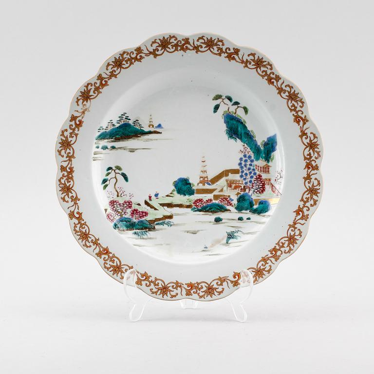 FAT, porslin, Kina, Qianlong 1736-1795.
