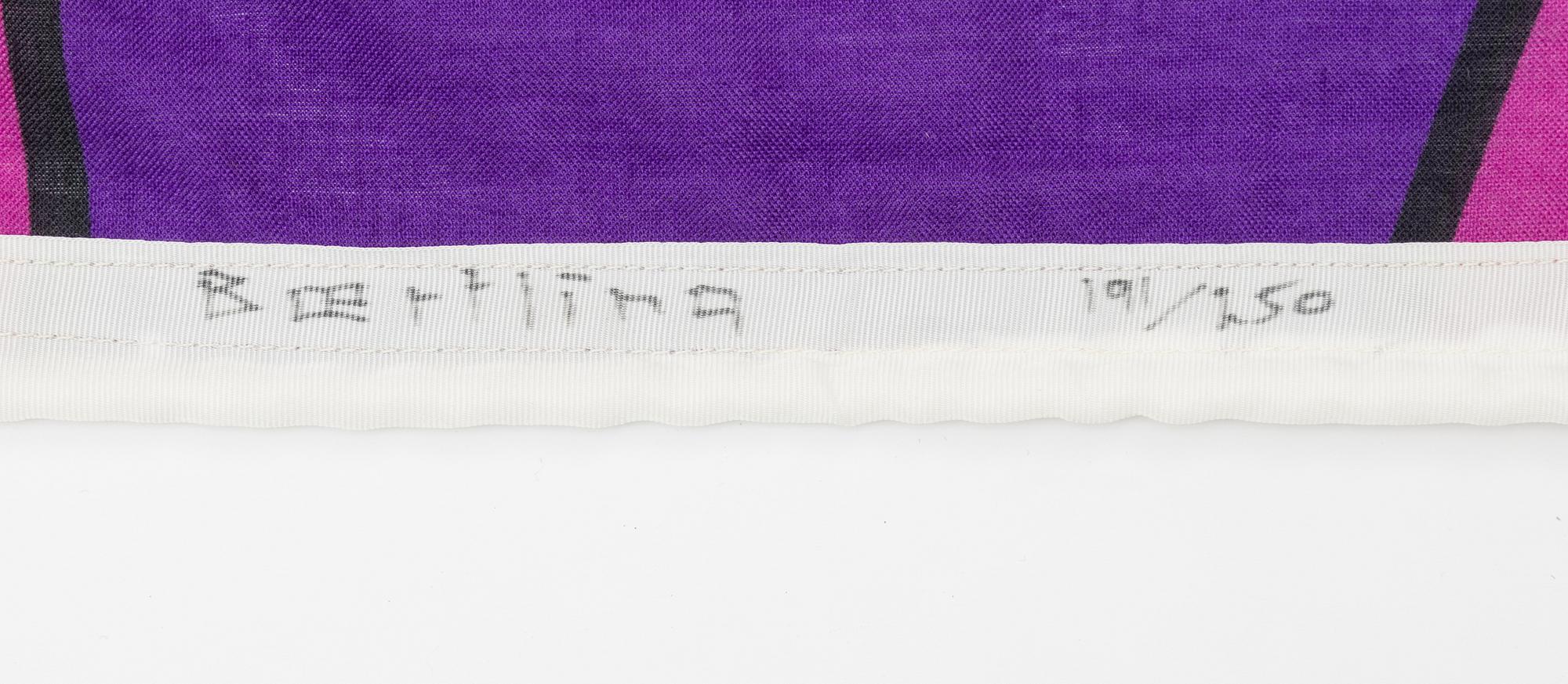 Olle Bærtling, "Kiana", from "Flags for America's Cup".