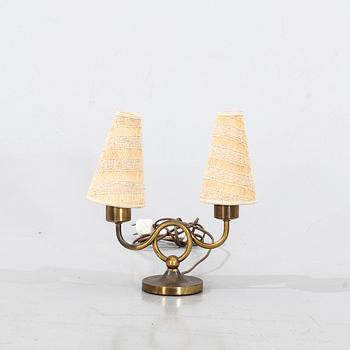 TABLE LAMP, mid 20th century.