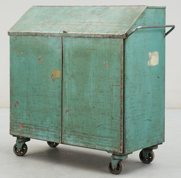 INDUSTRIVAGN, plåt, 1900-talets mitt.