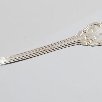 A 36-piece 'Olga' silver cutlery service, GAB, Eskilstuna/Stockholm, 1960-2014.