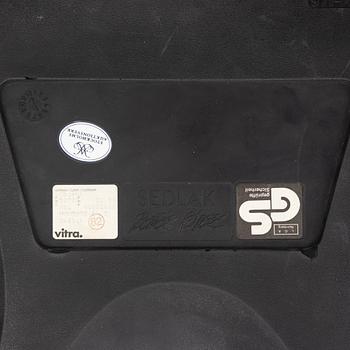 Borek Sipek, six 'Sedlak' chairs, Vitra, 1993.