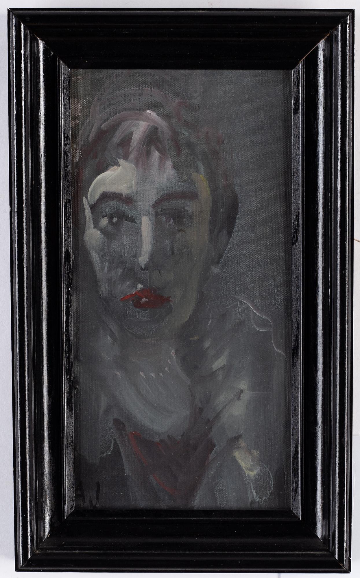 Alvar Jansson, oil on canvas/panel, signed.