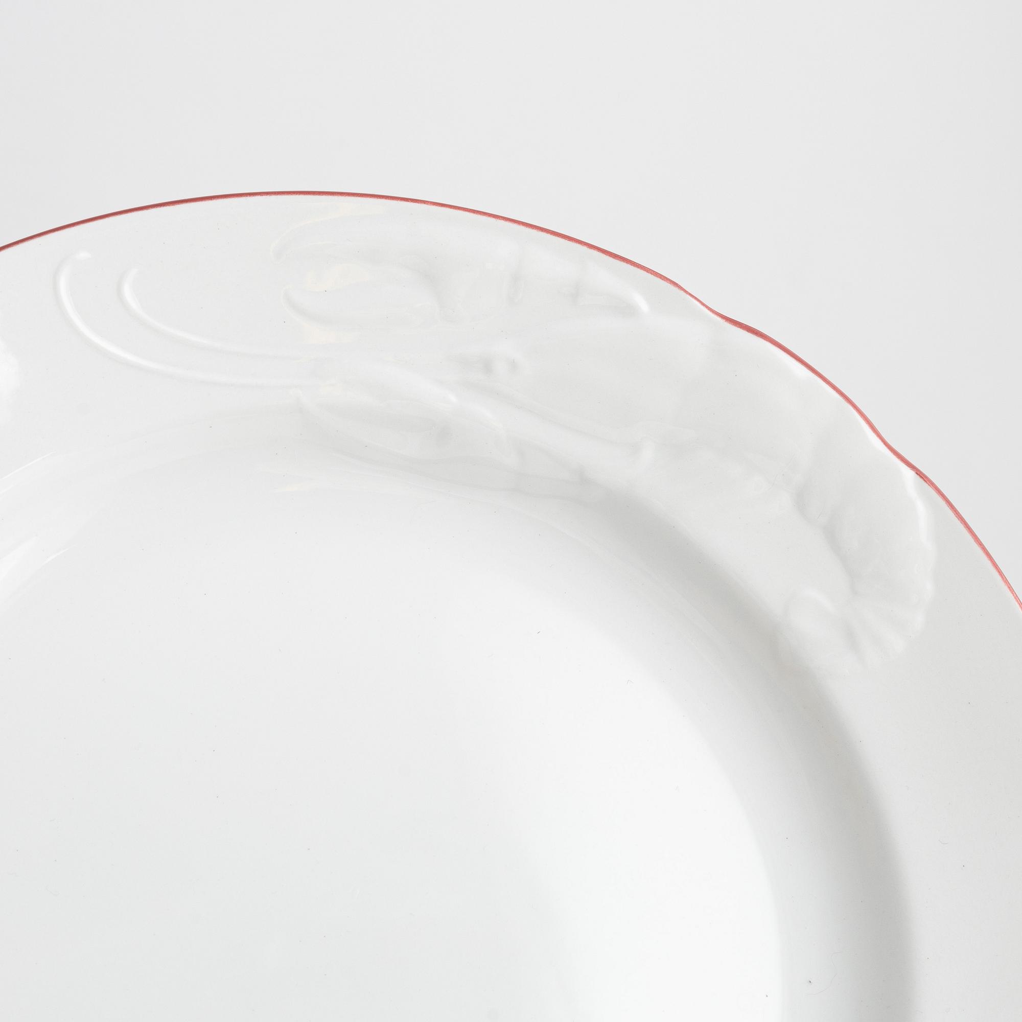 Alf Wallander, kräftservis, 13 delar, porslin, Rörstrand.