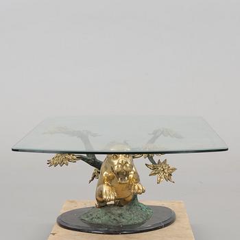 A coffee table, late 20th century,