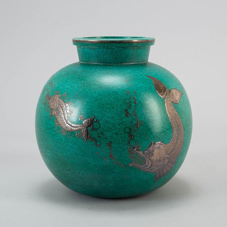 WILHELM KÅGE, vas, stengods, "Argenta", Gustavsberg.