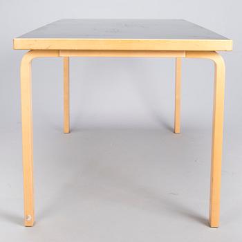 ALVAR AALTO, a late 20th century  '81A', table for Artek.