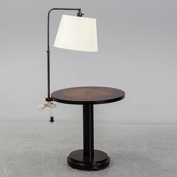 GOLVLAMPA MED BORD, 1920-/1930-tal.