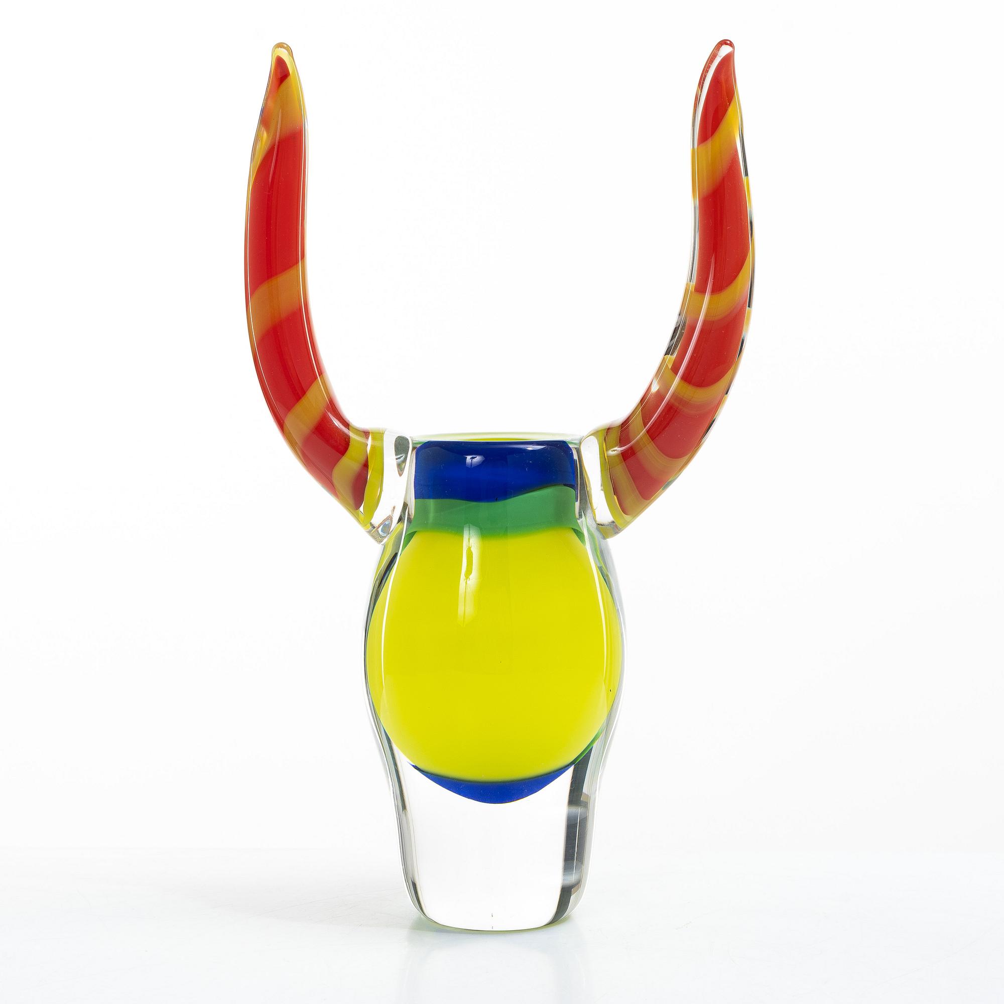 Erik Höglund, vas, glas, Studioglas, Strömbergshyttan, 1997.