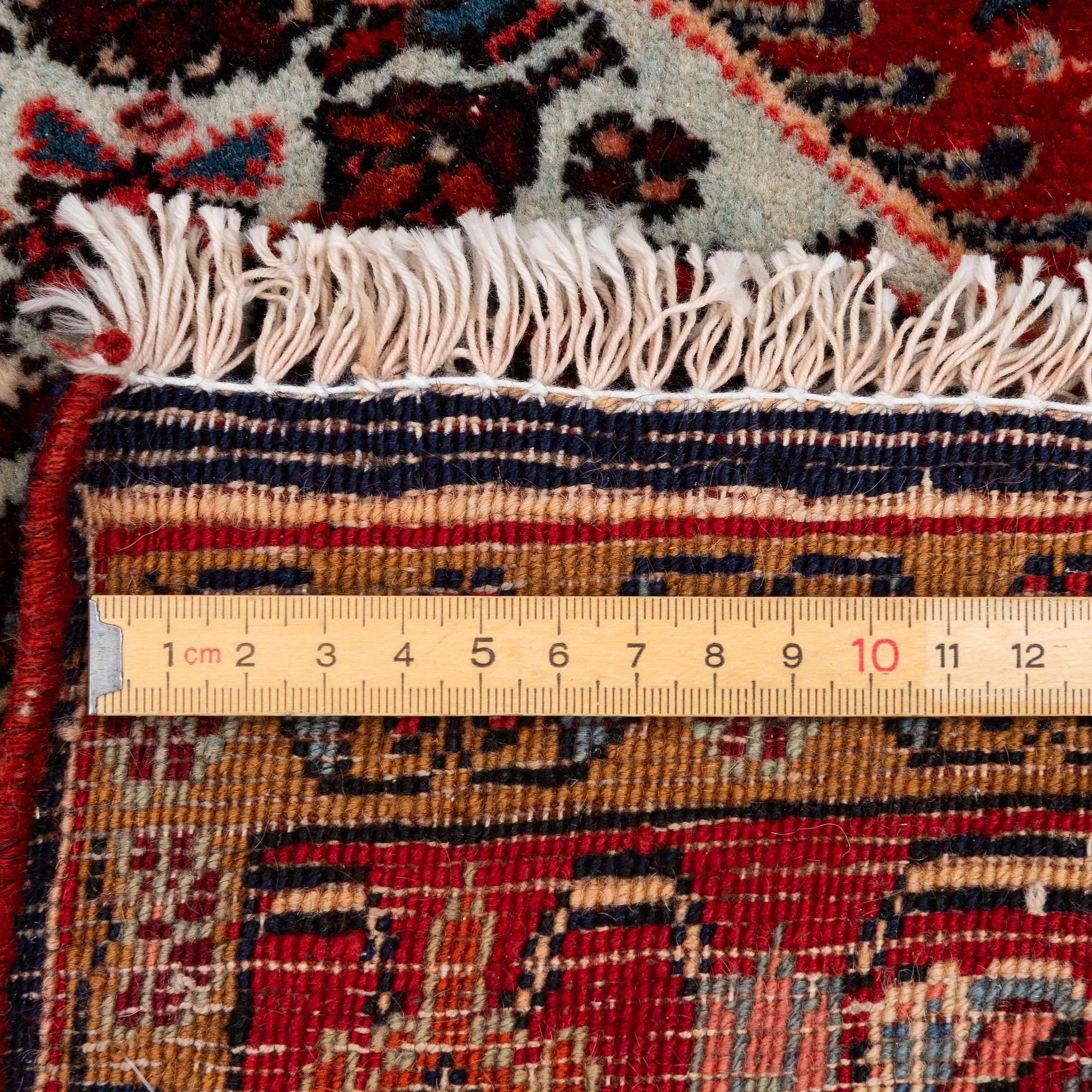 Rug, probably antique Bidjar, approx. 165 x 122 cm.