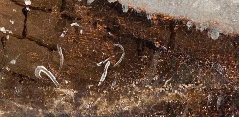 OKÄND KONSTNÄR, olja på duk, osignerad, 1800-tal.