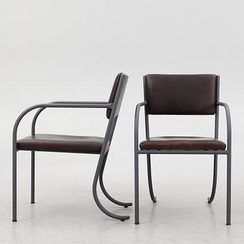 Jonas Bohlin, a pair of 'Skeppsholmen' armchairs, Jonas Bohlin Design AB.