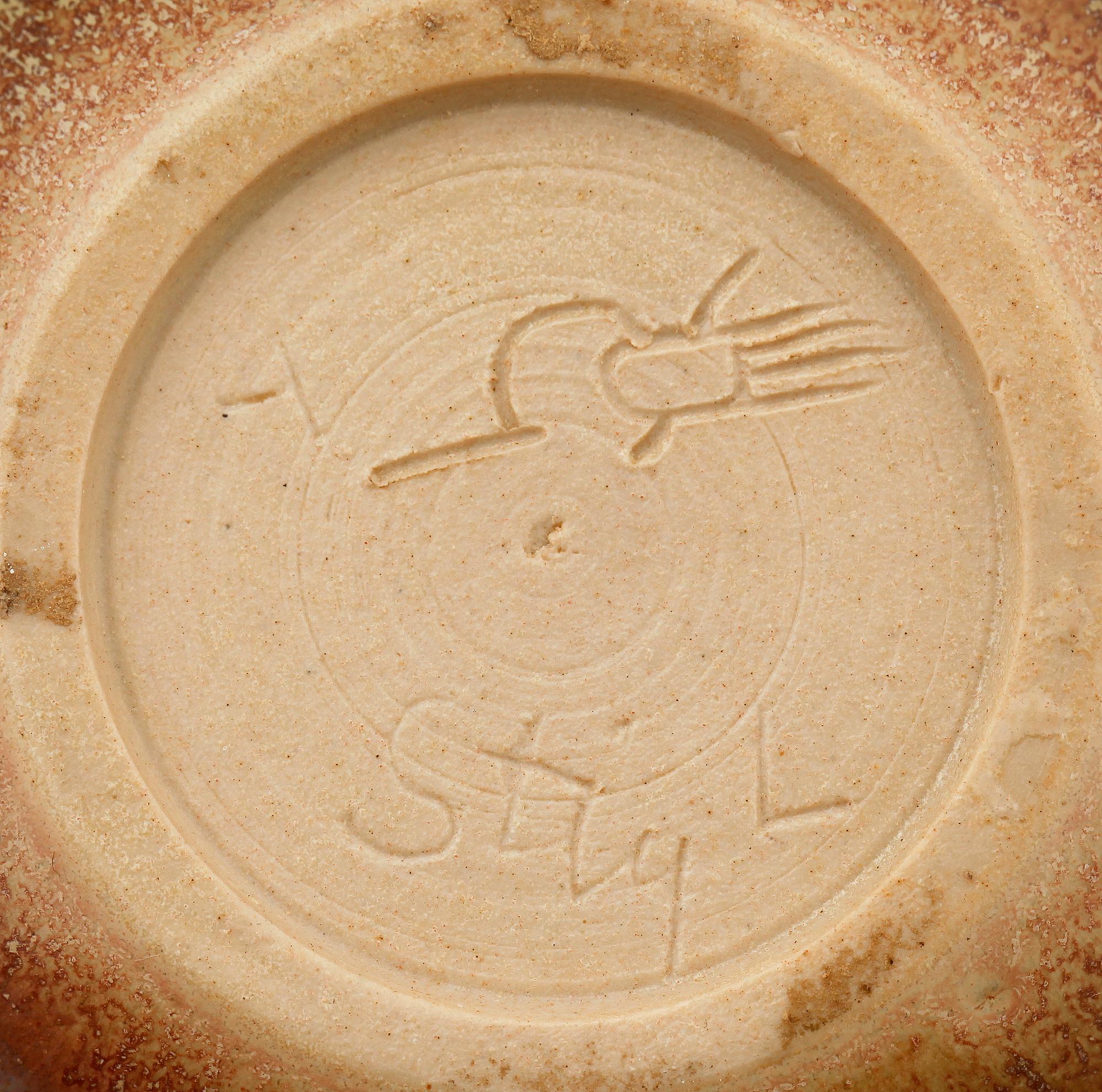 STIG LINDBERG, 3 delar, stengods, Gustavsbergs studio, 1960- och 1970-tal.