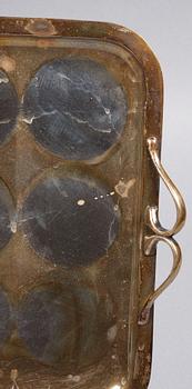 BRICKOR, 3 st, nysilver, tidigt 1900-tal.