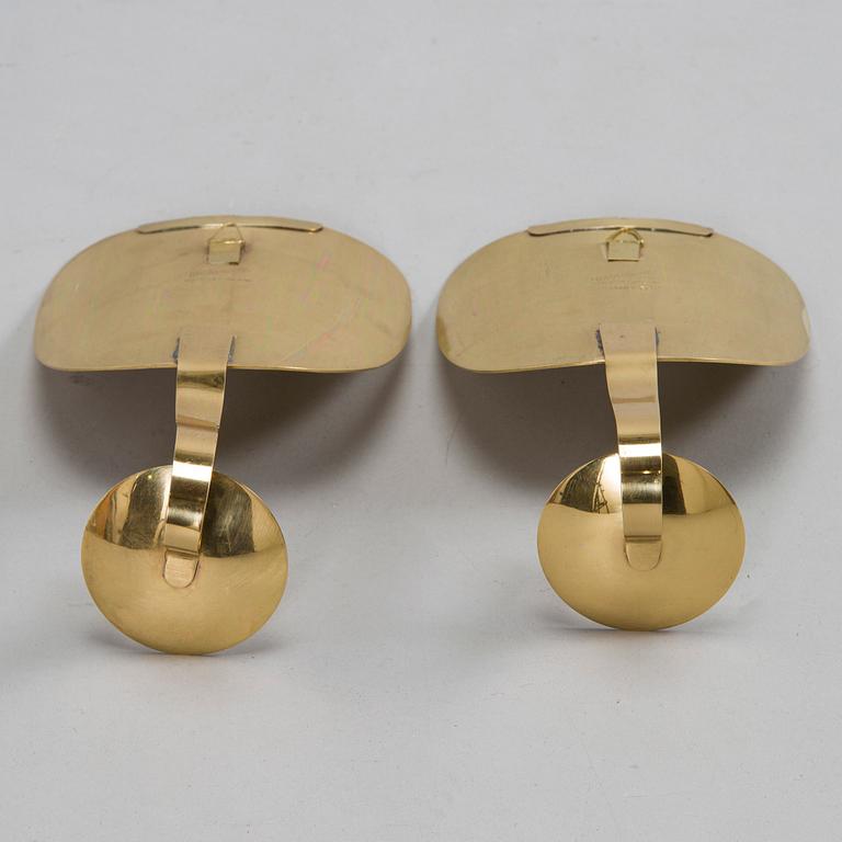 Veikko Huotari, a pair of mid-20th century wall sconces.