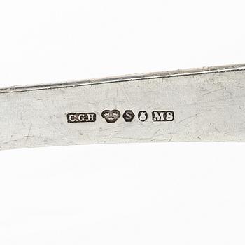 Cutlery, 26 pcs, silver, 20th century.