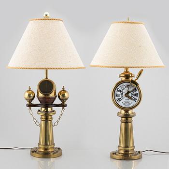 A pair of table lamps, Miranda AB, later part of the 20th century.