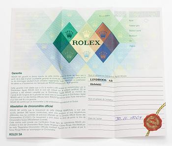 Rolex, Oyster Perpetual, Date, wristwatch, 26 mm.