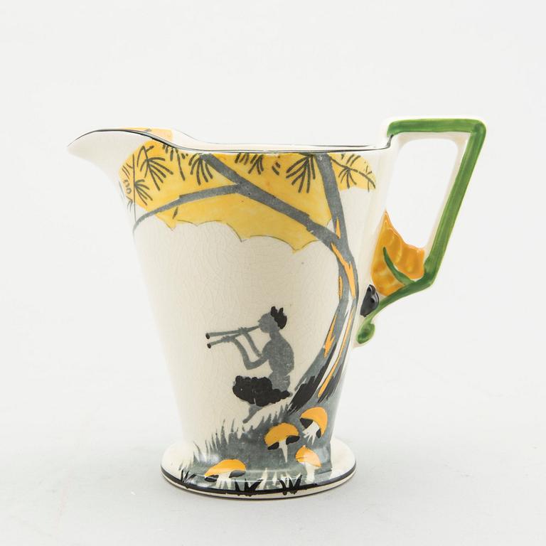 A 45+ 8 pcs Burleigh art deco dinner service.