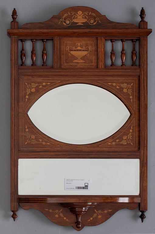 SPEGLAR, ett par, England, omkring 1900.