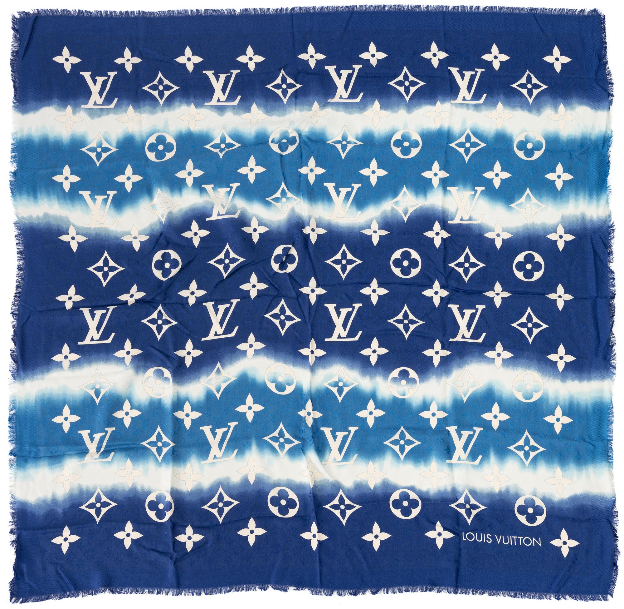 Louis Vuitton, shawl, "Escale Monogram Shawl", limited edition.