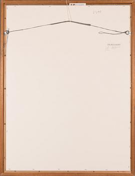 Jim Dine, "The fall from Grace III".