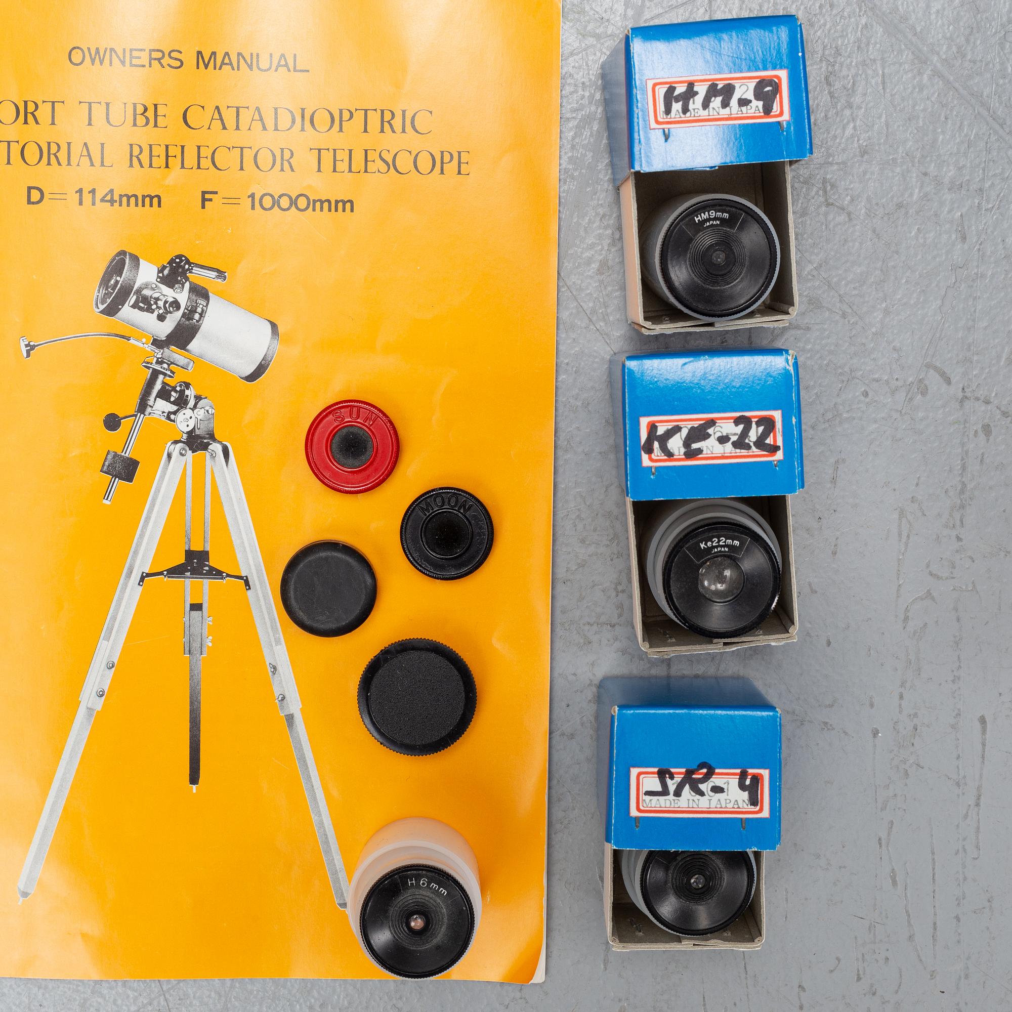 A telescope, Zenith, 20th century.